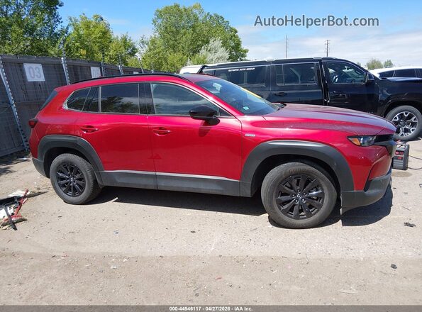 7MMVAADW0SN131250 2025 MAZDA CX-50 HYBRID Red Widok wnętrza z tyłu