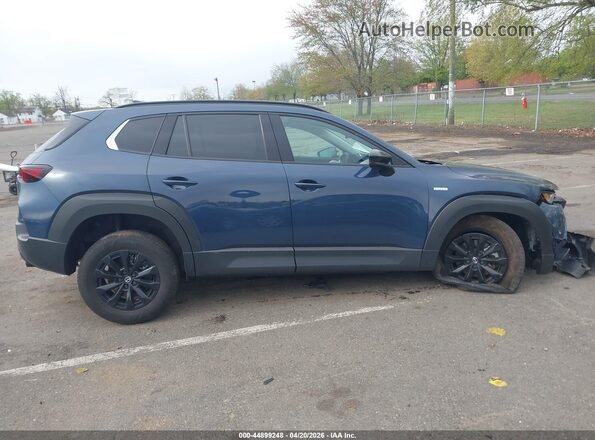 7MMVAADW7SN101727 2025 MAZDA CX-50 HYBRID Blue Rear interior view