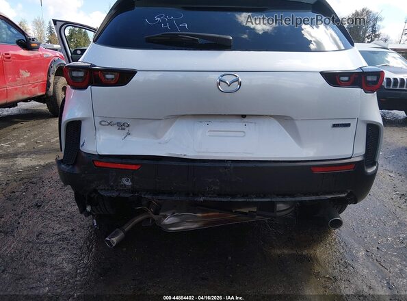 7MMVAAEW7SN132989 2025 MAZDA CX-50 HYBRID White 