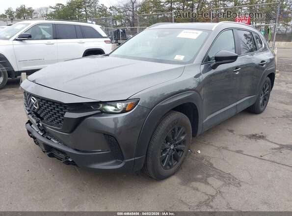 7MMVABAM7SN358976 2025 MAZDA CX-5 Gray Առջևի ձախ երեք քառորդ տեսարան