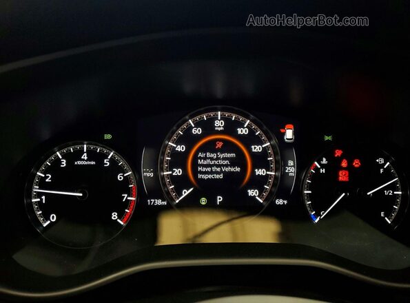 7MMVABDL3TN475300 2026 MAZDA CX-5 Black Widok zestawu wskaźników