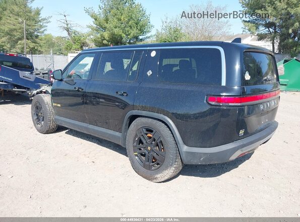 7PDSGABL0NN002240 2022 RIVIAN R1S Black Tył lewy