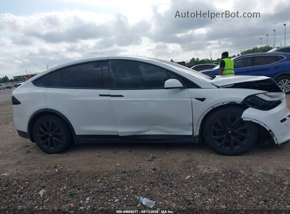7SAXCAE55NF350848 2022 TESLA MODEL X White Вид щитка приладів