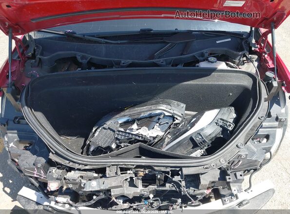 7SAXCAE57NF349250 2022 TESLA MODEL X Red უკანა ხედი