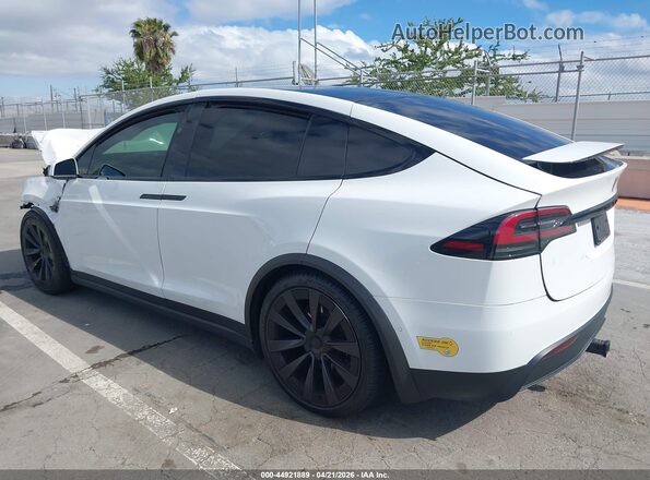 7SAXCBE56NF336463 2022 TESLA MODEL X Белый Задняя левая четверть