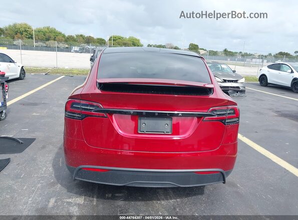 7SAXCBE58RF440572 2024 TESLA MODEL X Red 