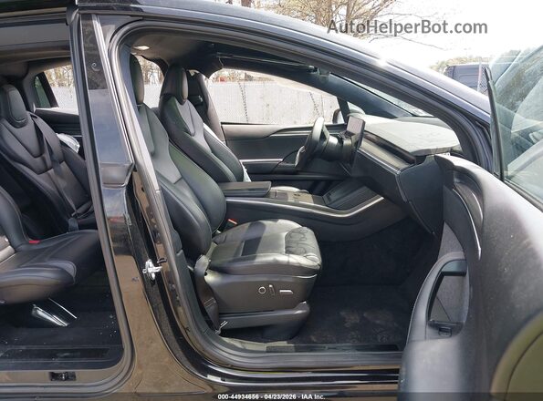 7SAXCBE60NF334443 2022 TESLA MODEL X Black Սալոնի դիմացի տեսք