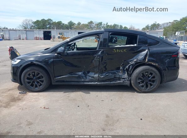 7SAXCBE60NF334443 2022 TESLA MODEL X Black Դիմացի տեսք