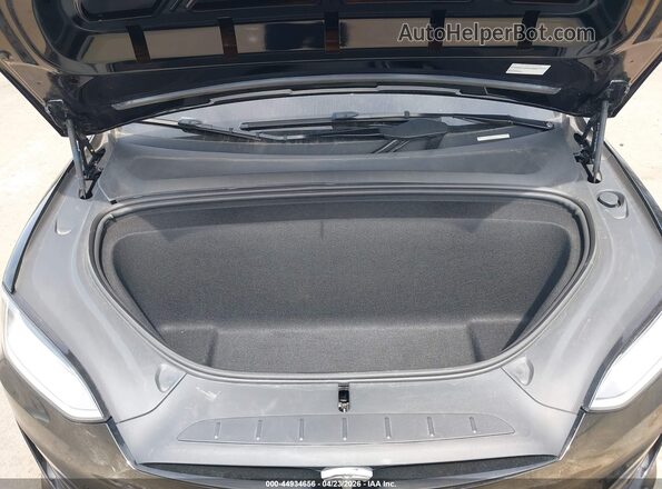 7SAXCBE60NF334443 2022 TESLA MODEL X Black Հետևի տեսք
