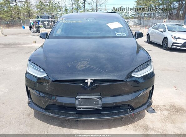 7SAXCBE60NF334443 2022 TESLA MODEL X Black Սարքավորումների վահանակի տեսք