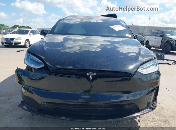 7SAXCBE62NF340003 2022 TESLA MODEL X Черный Вид задней части салона