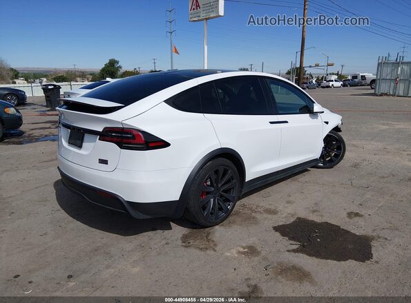 7SAXCBE64SF469811 2025 TESLA MODEL X Белый Задняя правая четверть