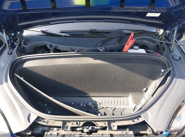 7SAXCDE51PF425744 2023 TESLA MODEL X Blue Հետևի տեսք