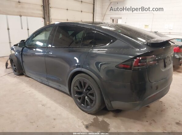 7SAXCDE57RF443443 2024 TESLA MODEL X Black Հետևի ձախ