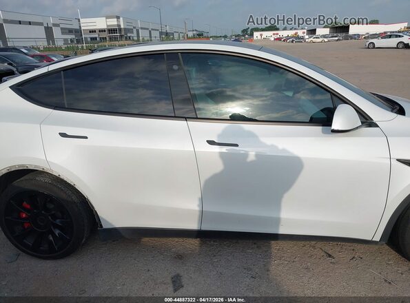 7SAYGAEE2PF689210 2023 TESLA MODEL Y Белый Вид задней части салона