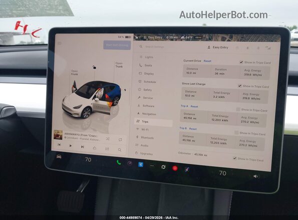7SAYGAEE2RF046536 2024 TESLA MODEL Y Серый 