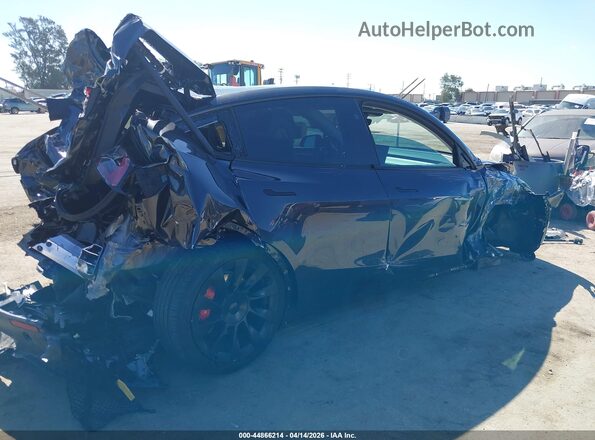 7SAYGAEE2RF131764 2024 TESLA MODEL Y Black Tył prawy
