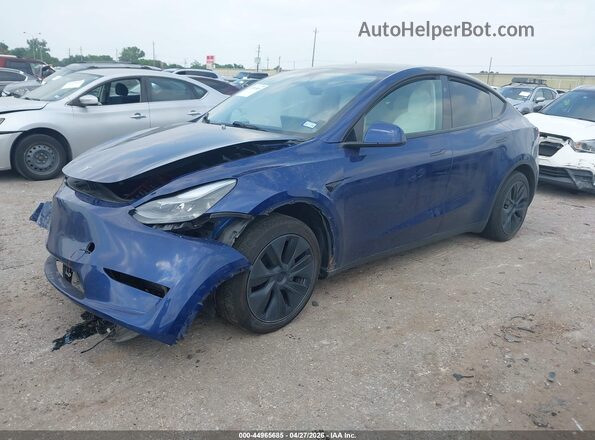 7SAYGAEE3RF159105 2024 TESLA MODEL Y Синий Передняя левая четверть