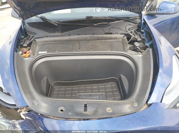 7SAYGAEE3RF159105 2024 TESLA MODEL Y Синий Вид сзади