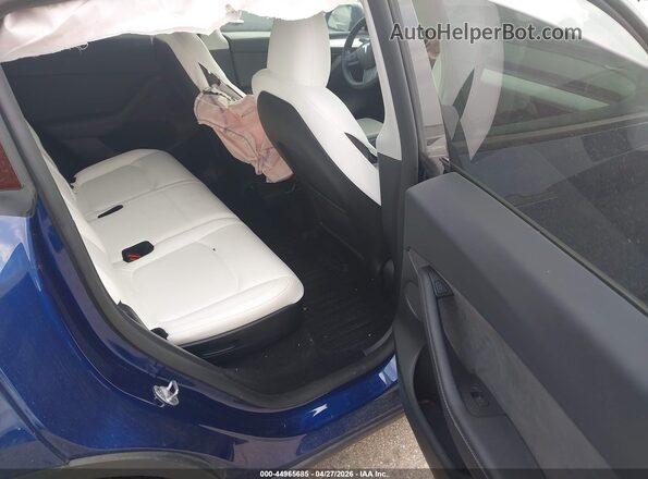 7SAYGAEE3RF159105 2024 TESLA MODEL Y Синий Вид наклейки с VIN-кодом