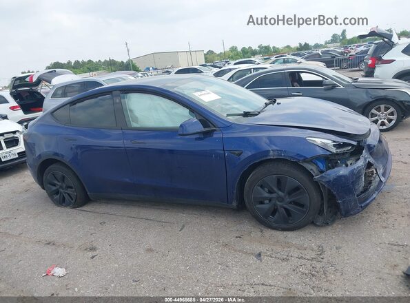 7SAYGAEE3RF159105 2024 TESLA MODEL Y Синий Вид задней части салона