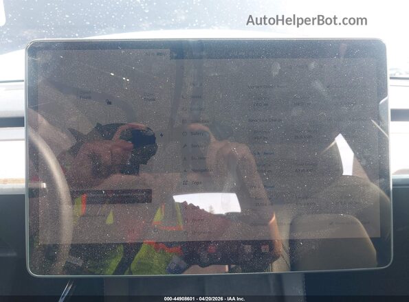 7SAYGAEE3SF302608 2025 TESLA MODEL Y Серый Вид задних сидений