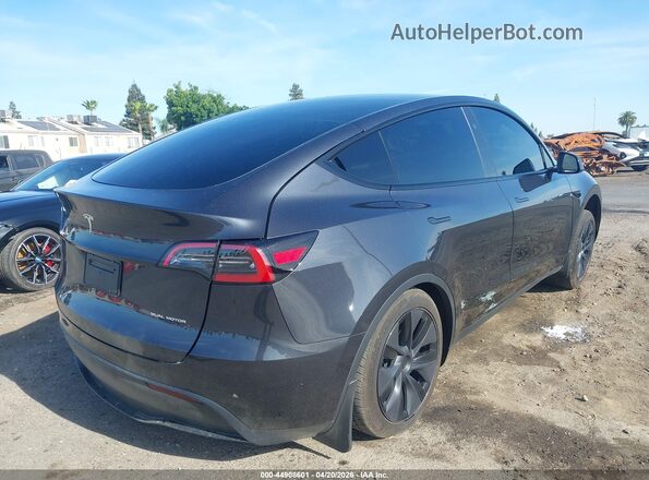 7SAYGAEE3SF302608 2025 TESLA MODEL Y Серый Задняя правая четверть