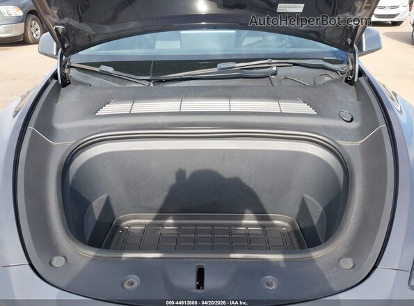7SAYGAEEXNF366830 2022 TESLA MODEL Y Black Вид ззаду