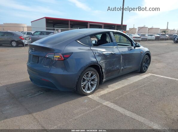 7SAYGAEEXNF366830 2022 TESLA MODEL Y Black Задня права чверть