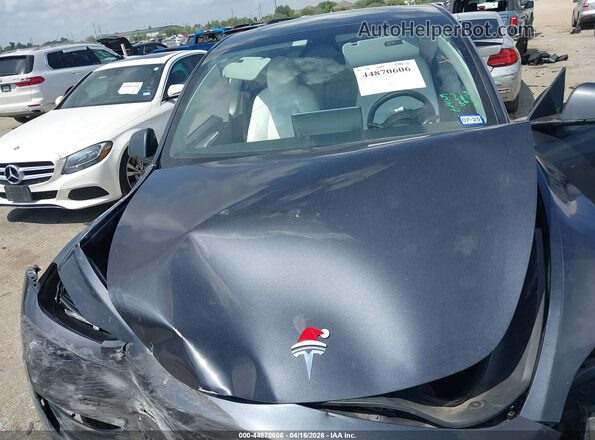 7SAYGAEEXRF075122 2024 TESLA MODEL Y Серый Вид сзади