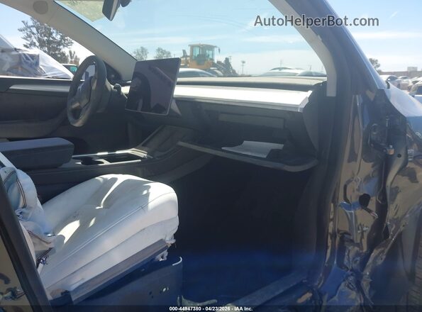 7SAYGDED0SF316099 2025 TESLA MODEL Y Black Սալոնի դիմացի տեսք