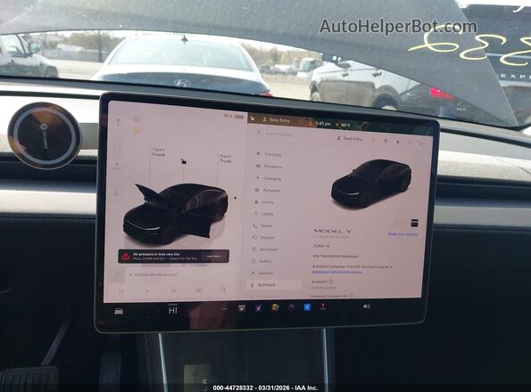 7SAYGDED0TA454949 2026 TESLA MODEL Y Black 