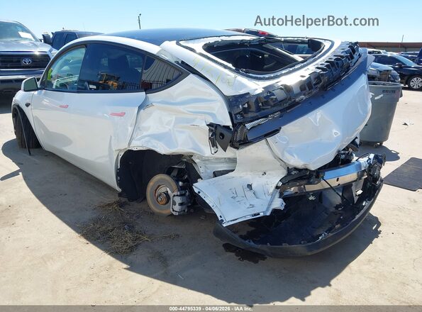 7SAYGDED0TA609063 2026 TESLA MODEL Y Белый Задняя левая четверть