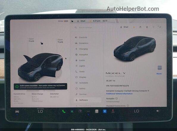 7SAYGDED1RF152274 2024 TESLA MODEL Y Black Հետևի նստատեղերի տեսք