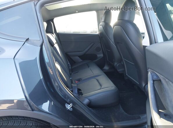 7SAYGDED1SF269200 2025 TESLA MODEL Y Black Vista de la etiqueta del VIN
