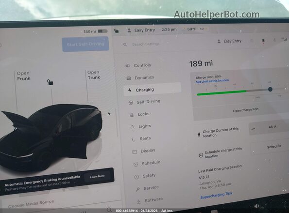 7SAYGDED1TA664458 2026 TESLA MODEL Y Black 