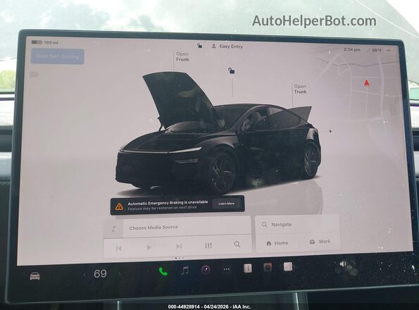 7SAYGDED1TA664458 2026 TESLA MODEL Y Black 