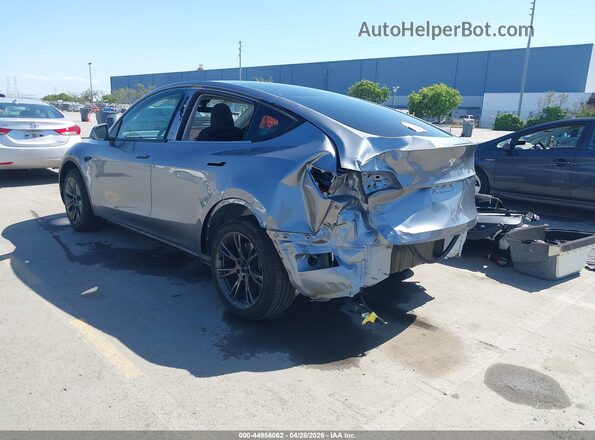 7SAYGDED6SF319914 2025 TESLA MODEL Y Серый Задняя левая четверть