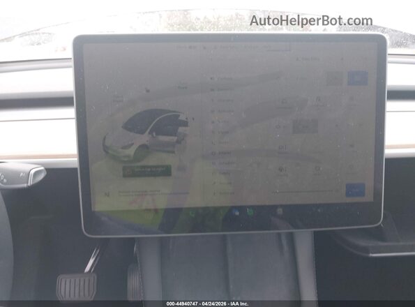 7SAYGDED8SA369646 2025 TESLA MODEL Y Gray 