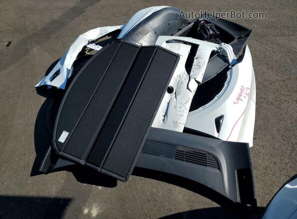 7SAYGDED9TF542272 2026 TESLA MODEL White VIN sticker view