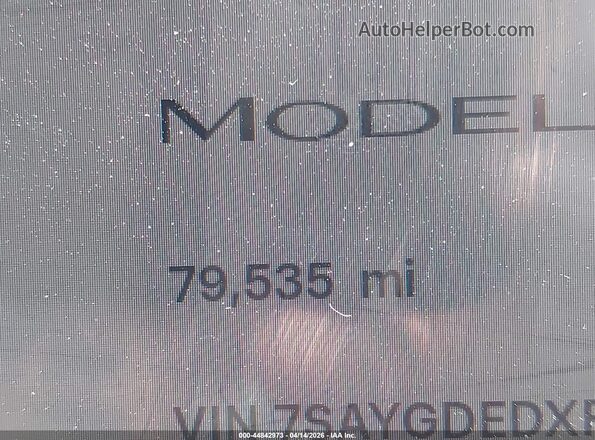 7SAYGDEDXRF087957 2024 TESLA MODEL Y Black სალონის 360-გრადუსიანი ხედი