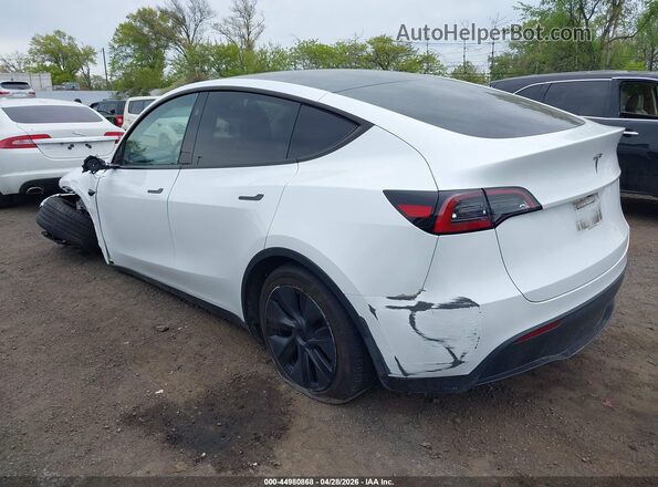 7SAYGDEDXSA374010 2025 TESLA MODEL Y Белый Задняя левая четверть
