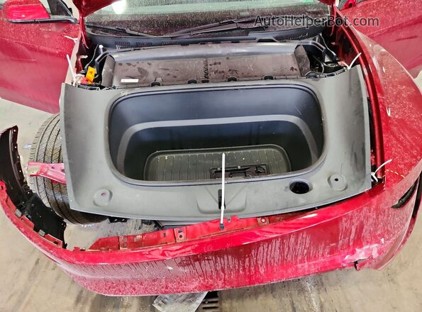 7SAYGDEDXTF429320 2026 TESLA MODEL Red Вид задньої частини салону