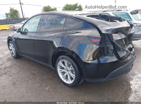 7SAYGDEE0NF449166 2022 TESLA MODEL Y Black Rear left