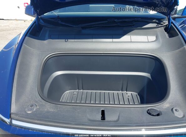 7SAYGDEE0TF369007 2026 TESLA MODEL Y Blue Հետևի տեսք