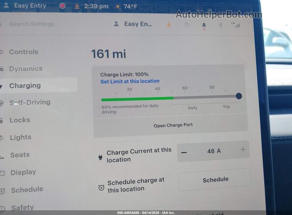 7SAYGDEE0TF369007 2026 TESLA MODEL Y Blue 