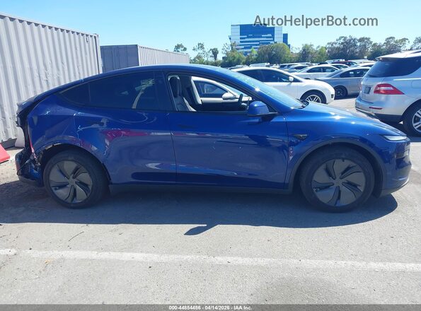 7SAYGDEE0TF369007 2026 TESLA MODEL Y Blue Սալոնի հետևի տեսք