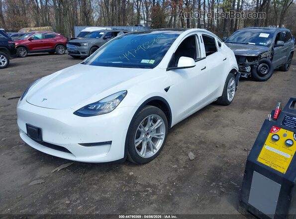 7SAYGDEE1NA009681 2022 TESLA MODEL Y Black Vista tres cuartos delantera izquierda