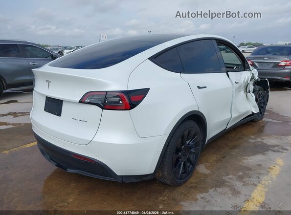 7SAYGDEE1NA011043 2022 TESLA MODEL Y White Задня права чверть