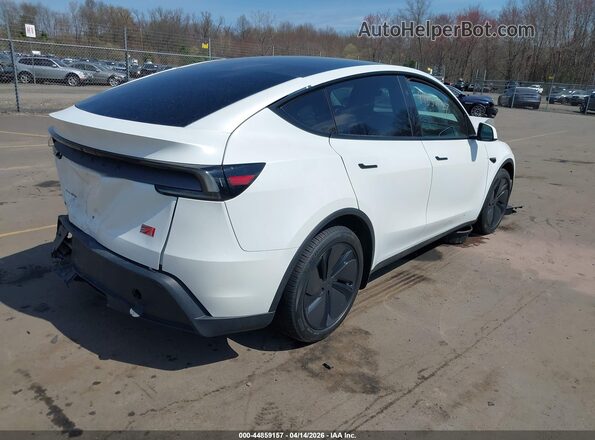 7SAYGDEE1TA378554 2026 TESLA MODEL Y White Հետևի աջ